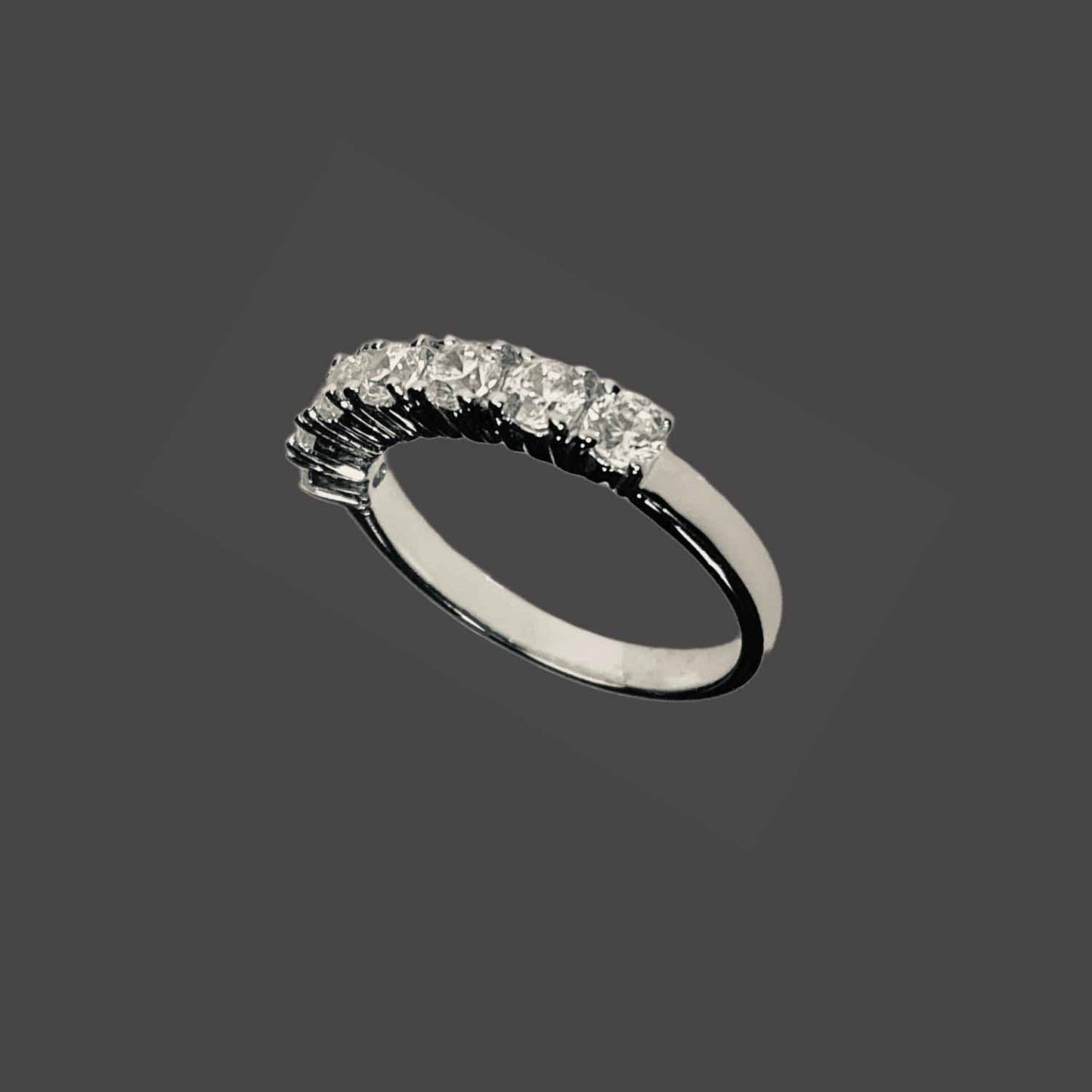 Half eternity ring