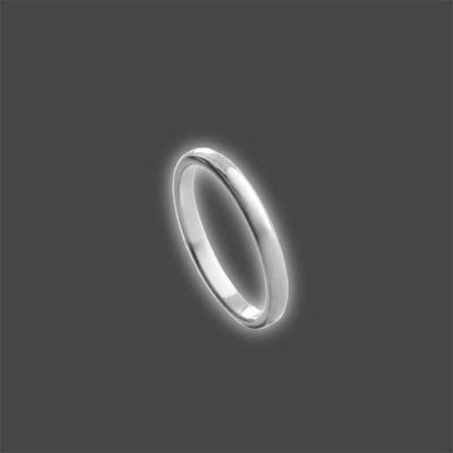 Couple ring band 2mm band width